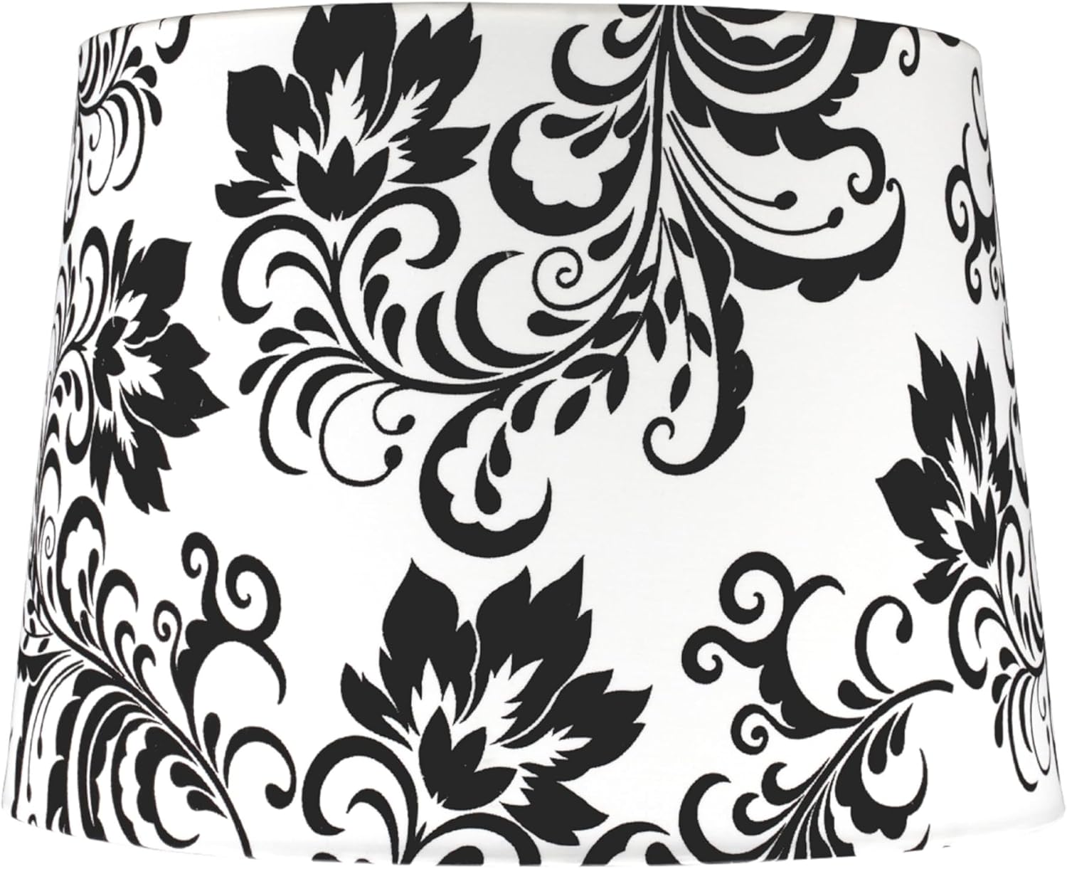 Aspen Creative 32141A Transitional Hardback Empire Shaped Spider Construction Lamp Shade in Off White, 12" Top x 14" Bottom x 10" Slant Height