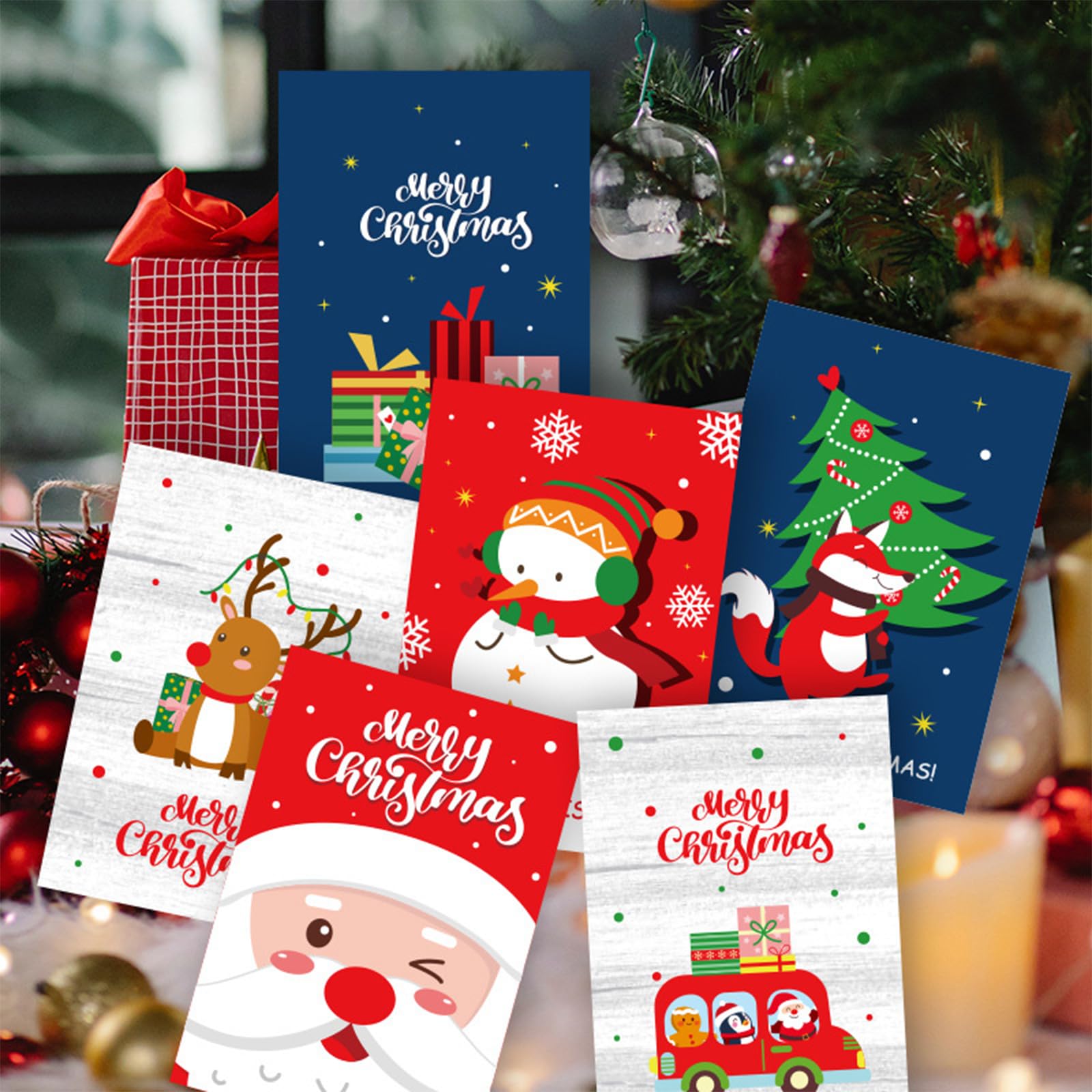 Biglietti natalizi divertenti, biglietti di Natale per sorelle e