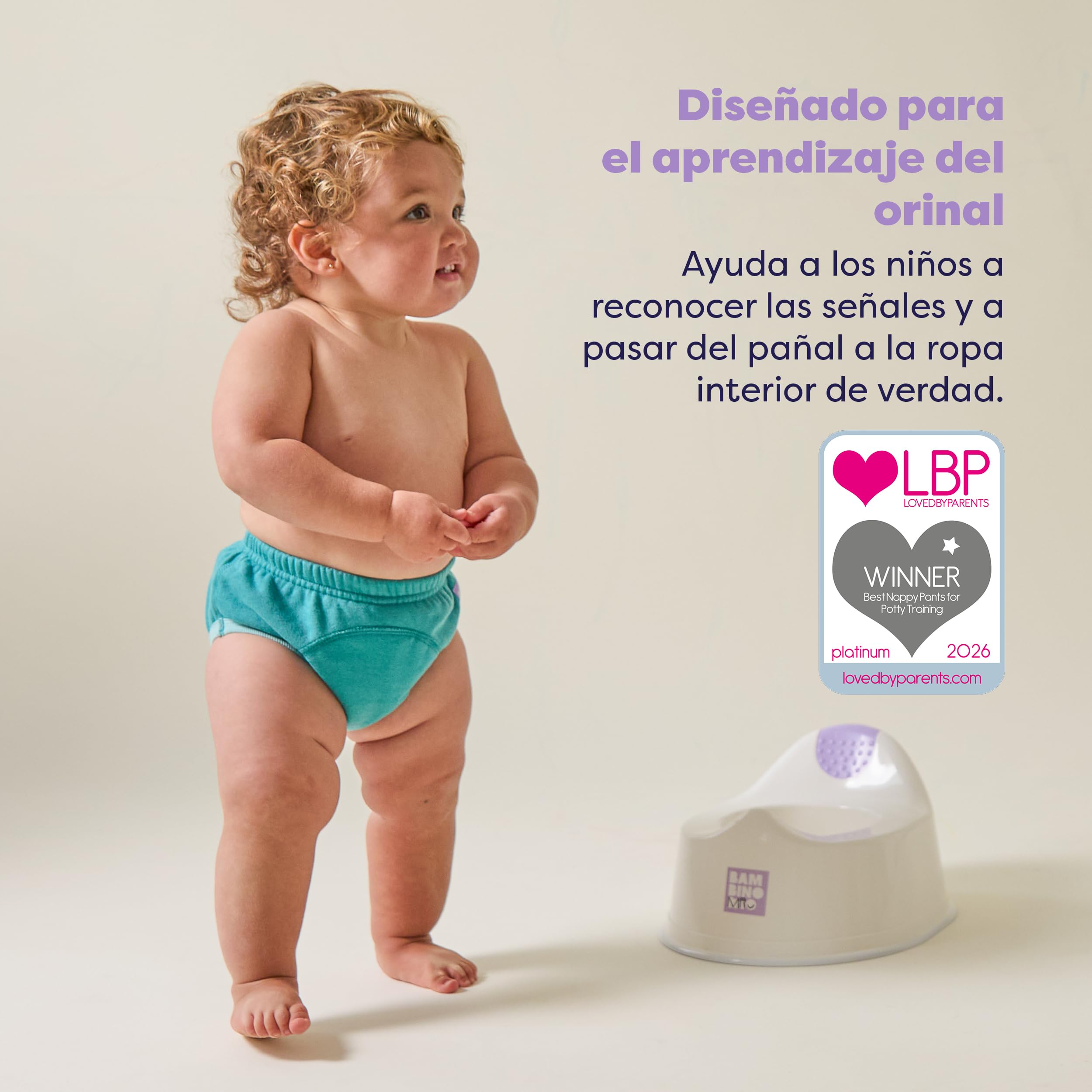 Bambino Mio calzones de entrenamiento reutilizables, 3-4 años (Vuela Alto) - ropa interior para dejar el pañal, pantalones papa niños y niñas, niños pequeños — view 28