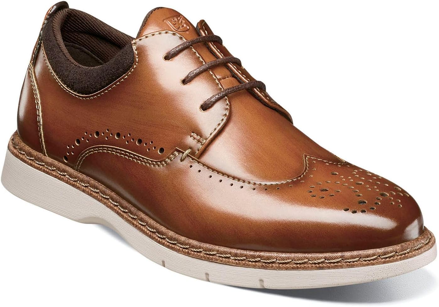 Stacy Adams Boys' Synergy Wingtip Lace