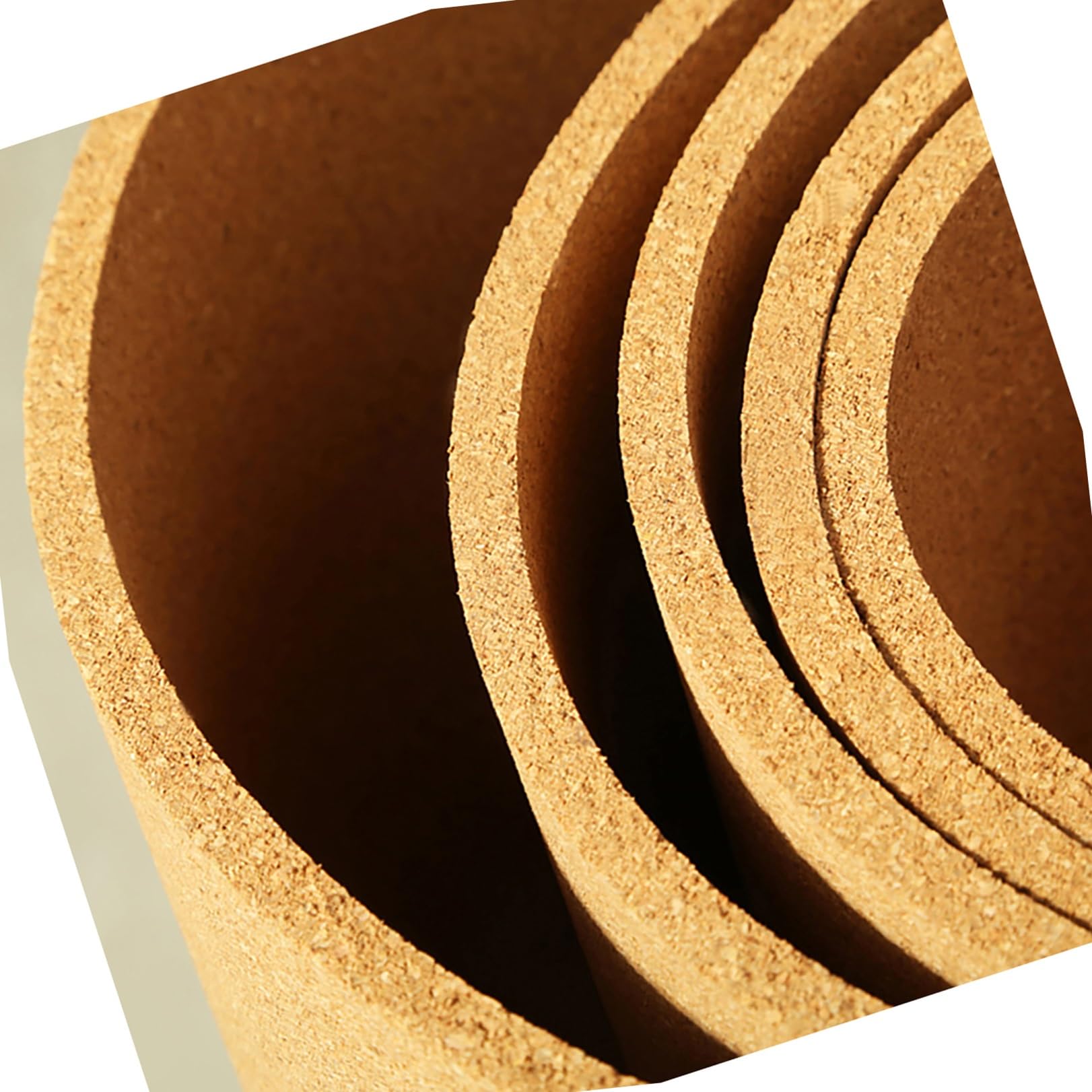 Rollo grande de corcho natural de alta densidad de 1/4 pulgadas 1/3 pulgadas de grosor para suministros de pared rollo de corcho de 8 mm de grosor 1,1 m x 2 m