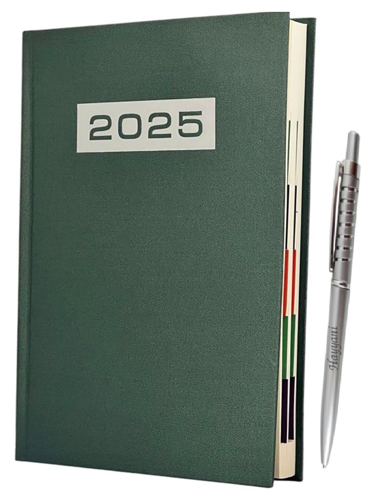 Agenda 2025 Giornaliera A5 - Planner Con Copertina Rigida, Penna Omaggio - Foto 11