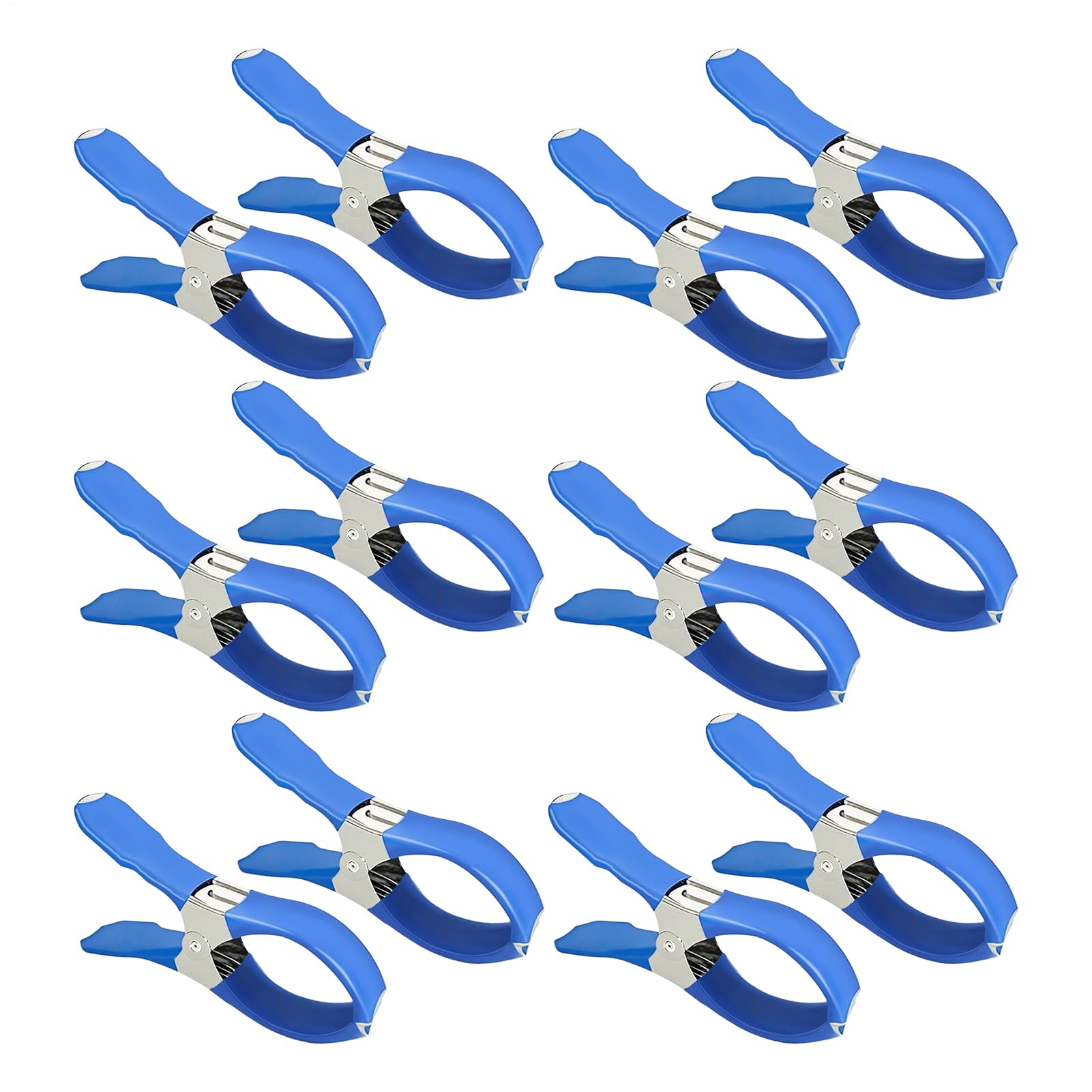 Clips de fixation piscine anti-rayures avec fermeture de sécurité coupe-vent