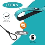 Heavy Duty Dog Leash - Durable & Reliable Pet Leash for Walking, Training & Control - Reflective for Safety - Adjustable Length - Comfortable Handle - Suitable for Large & Small Dogs (Green)