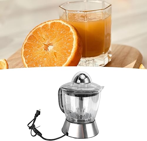 Miniatura 7 de Yosoo Exprimidor eléctrico de cítricos, 25 W, 1 L, máquina extractor de jugo de naranja cítrico de doble dirección con piezas aptas para