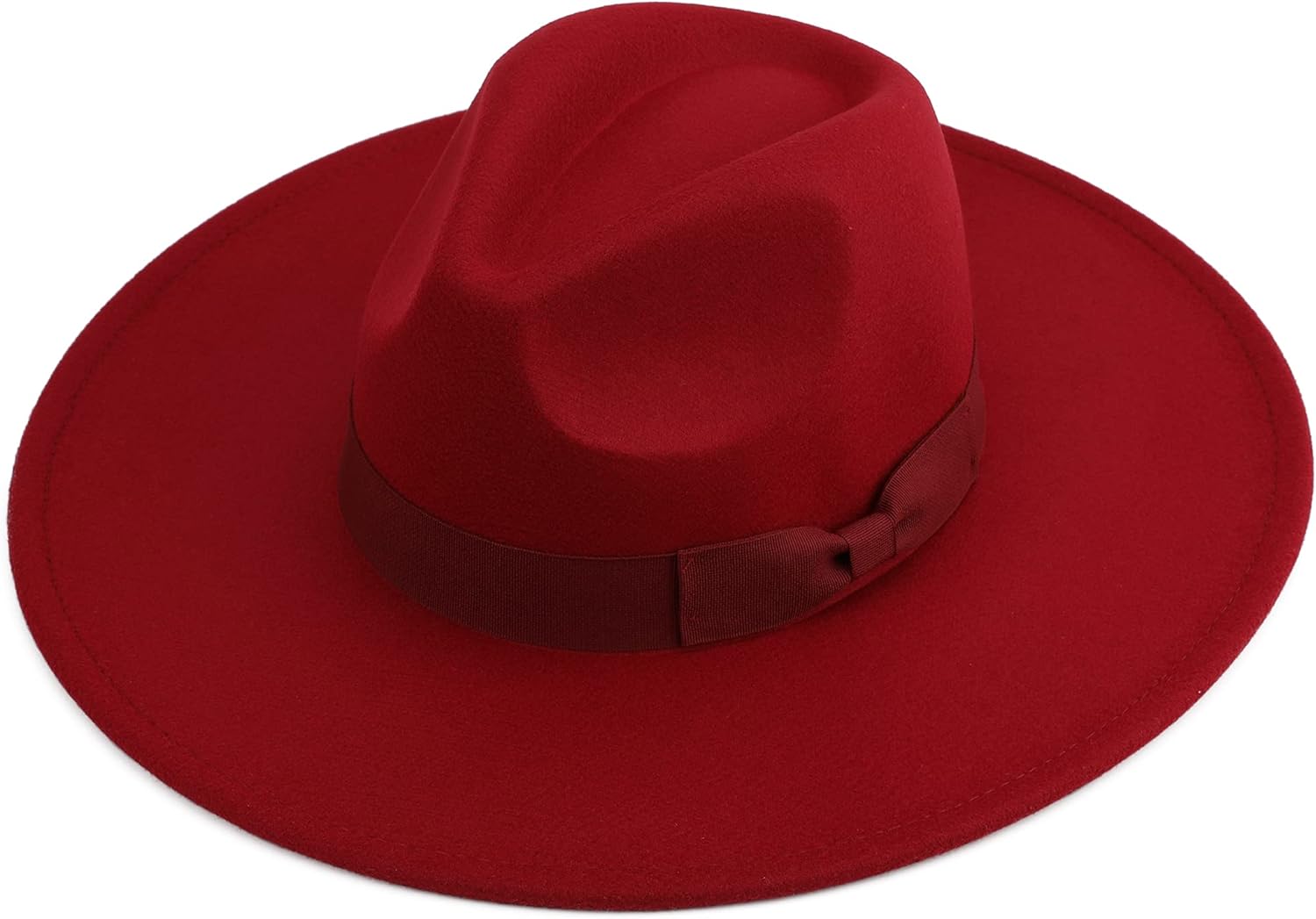 Big Wide Brim Women Fedora Hat