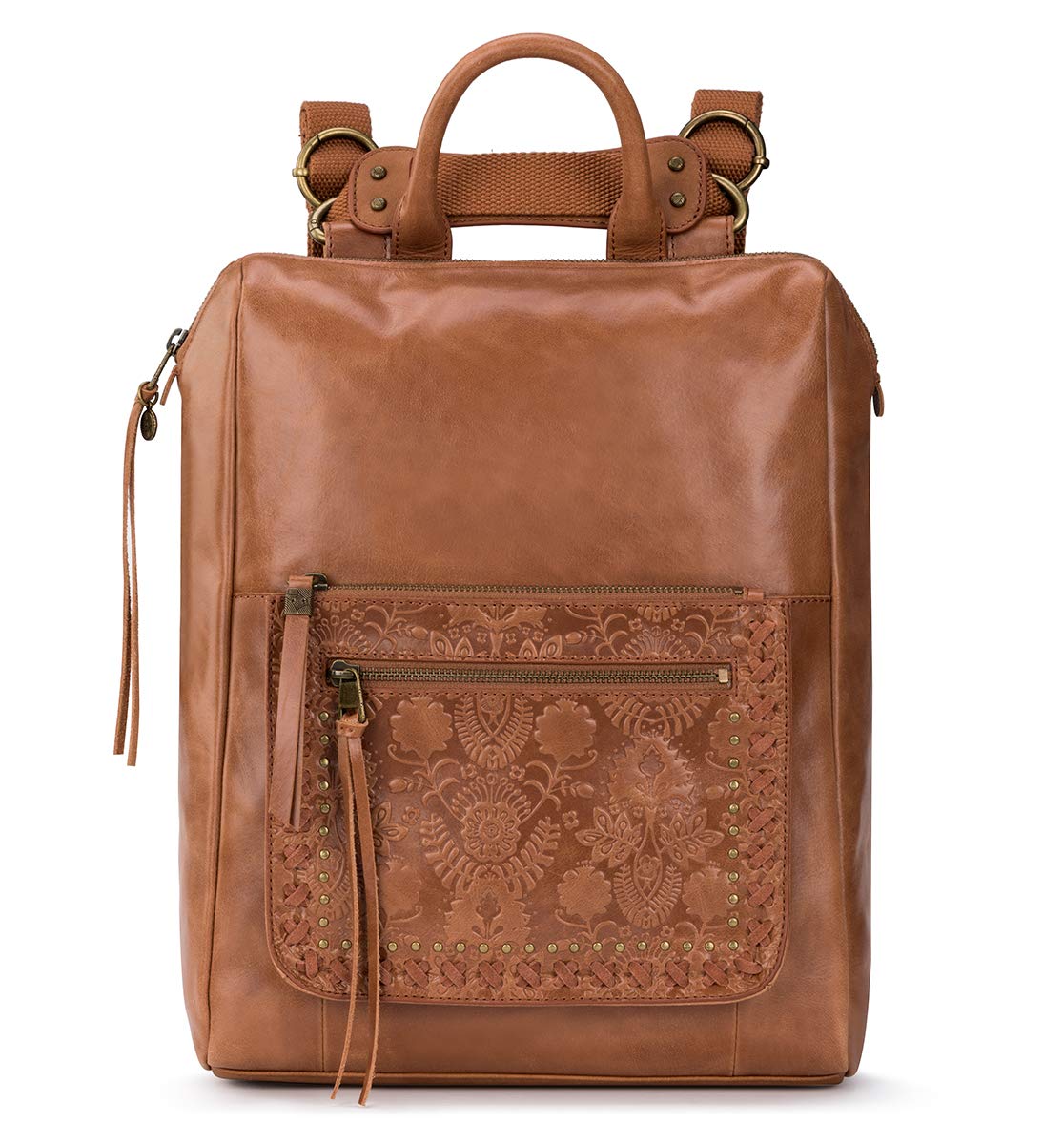 The SakLoyola Crochet Mini Convertible Backpack