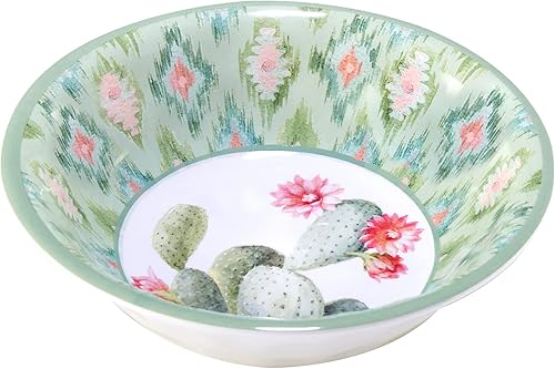 Miniatura 4 de Certified International Desert Beauty - Juego de vajilla de melamina de 12 piezas, servicio para 4 personas