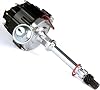 MAS Performance Ignition Distributor wCap & Rotor compatible with ChevyGM SBC 350 BBC 454 HEI 65k coil 7500RPM DD-SBC-HEI-V8 850001R