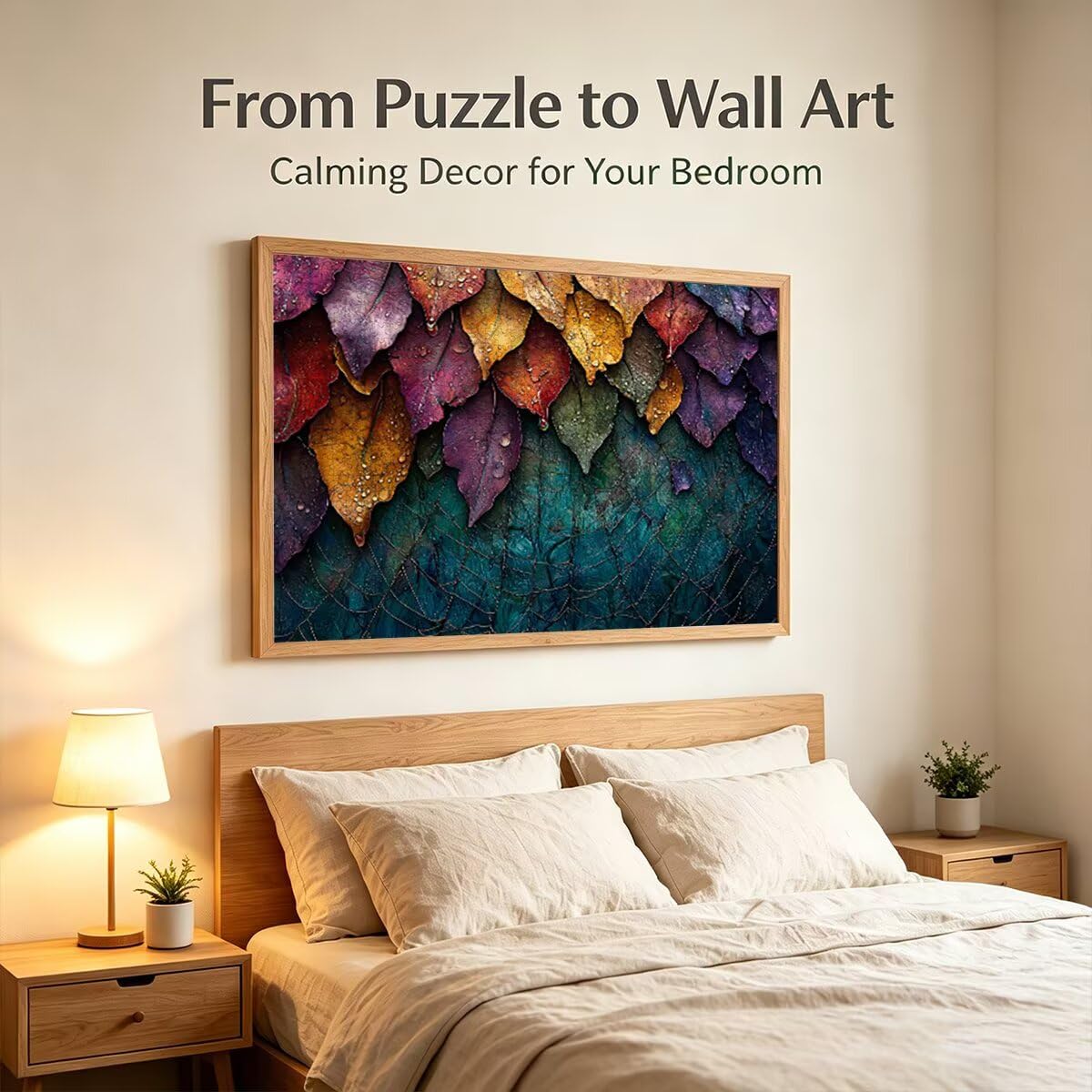 Puzzle 1000 Pezzi, Puzzle Foglie, Legno Pezzi, Regalo Donna Uomo -12412