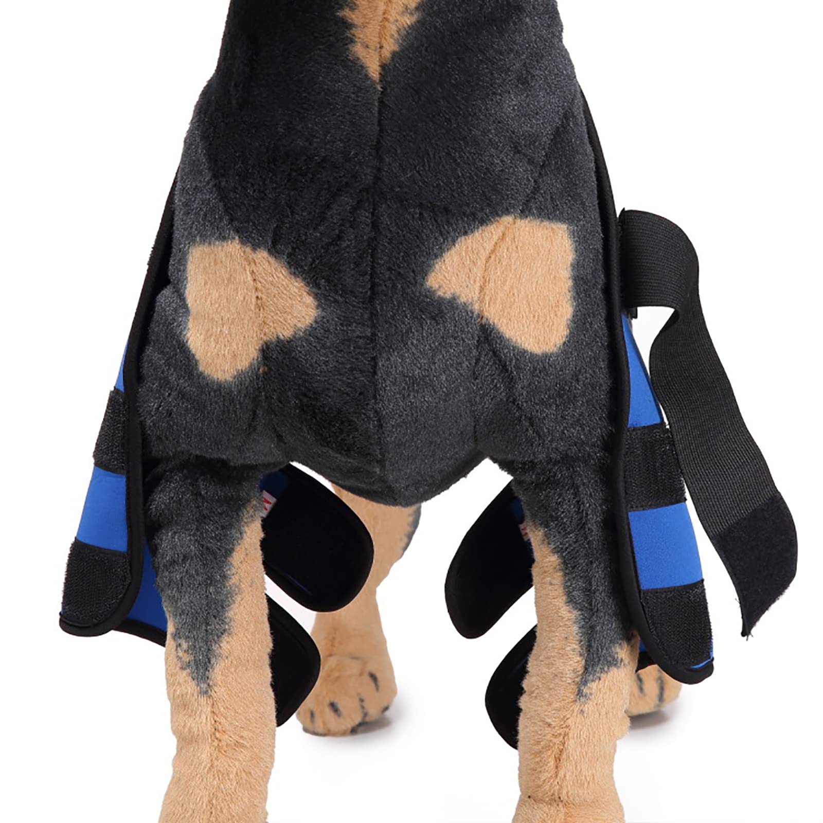 Manchon de récupération pour chien après une chirurgie, attelle de jambe avant réglable pour chien, support de compression de patte canine, épaule, protège les plaies pour la guérison, prévient les