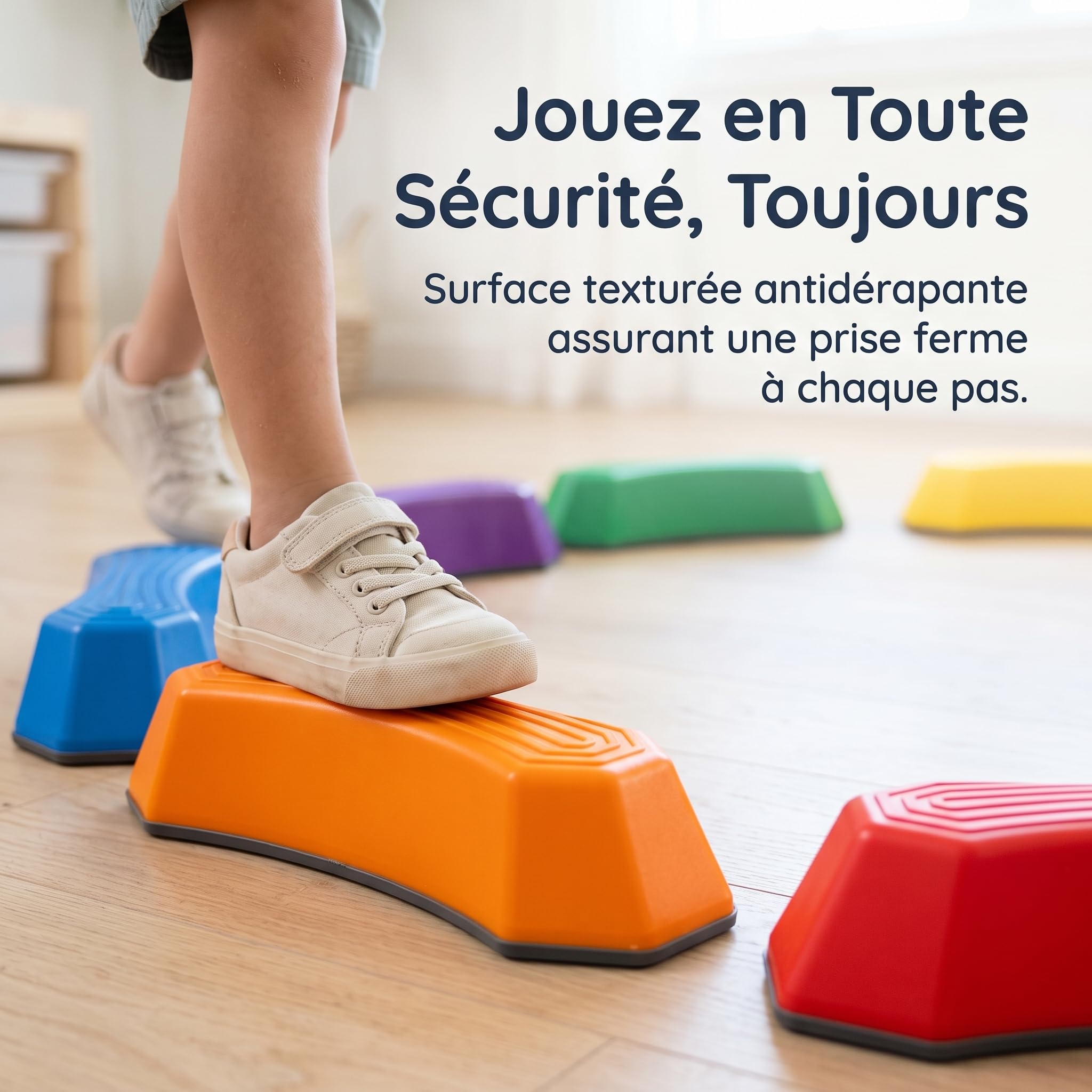 harayaa Kinder Gleichgewichtstrainer Balancetrainer Balancebrett Motorikspielzeug Koordinationsgerät für Indoor Und Outdoor aus Kinderfreundlichem für Zuhause Schule