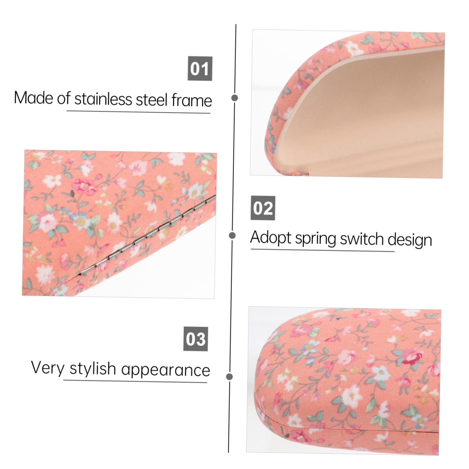 GALPADA 1satz Teiliges Aus Kreativen Aufbewahrungsboxen Für Brillen Blumenthema Stabiler Eyeglass Protector Für Sonnenbrillen Und Lesebrillen Tragbar Und Kompakt Für Unterwegs
