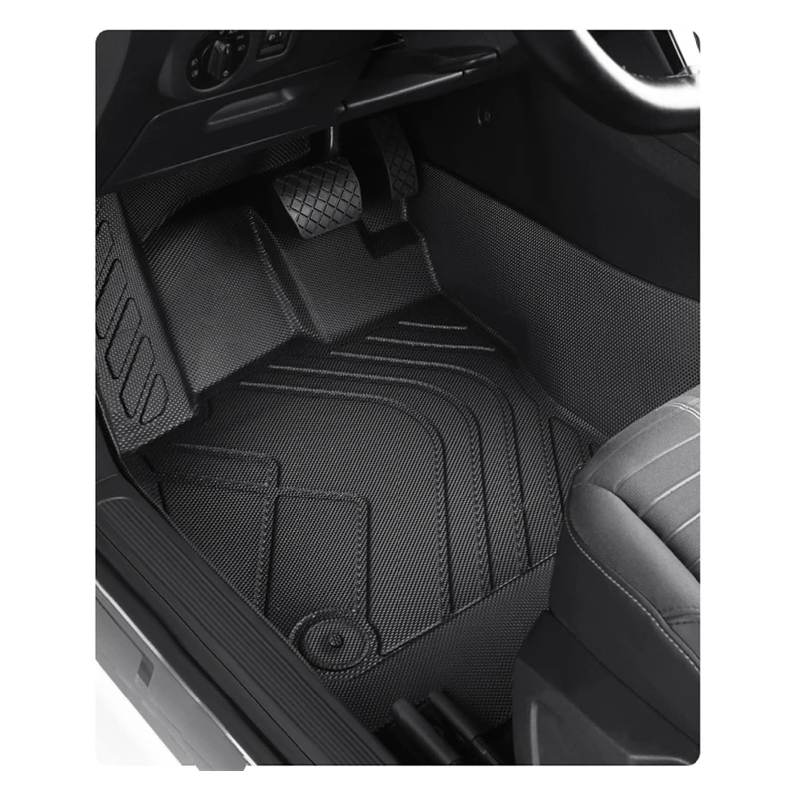Tapis de sol TPE premium sur mesure pour auto NETA U