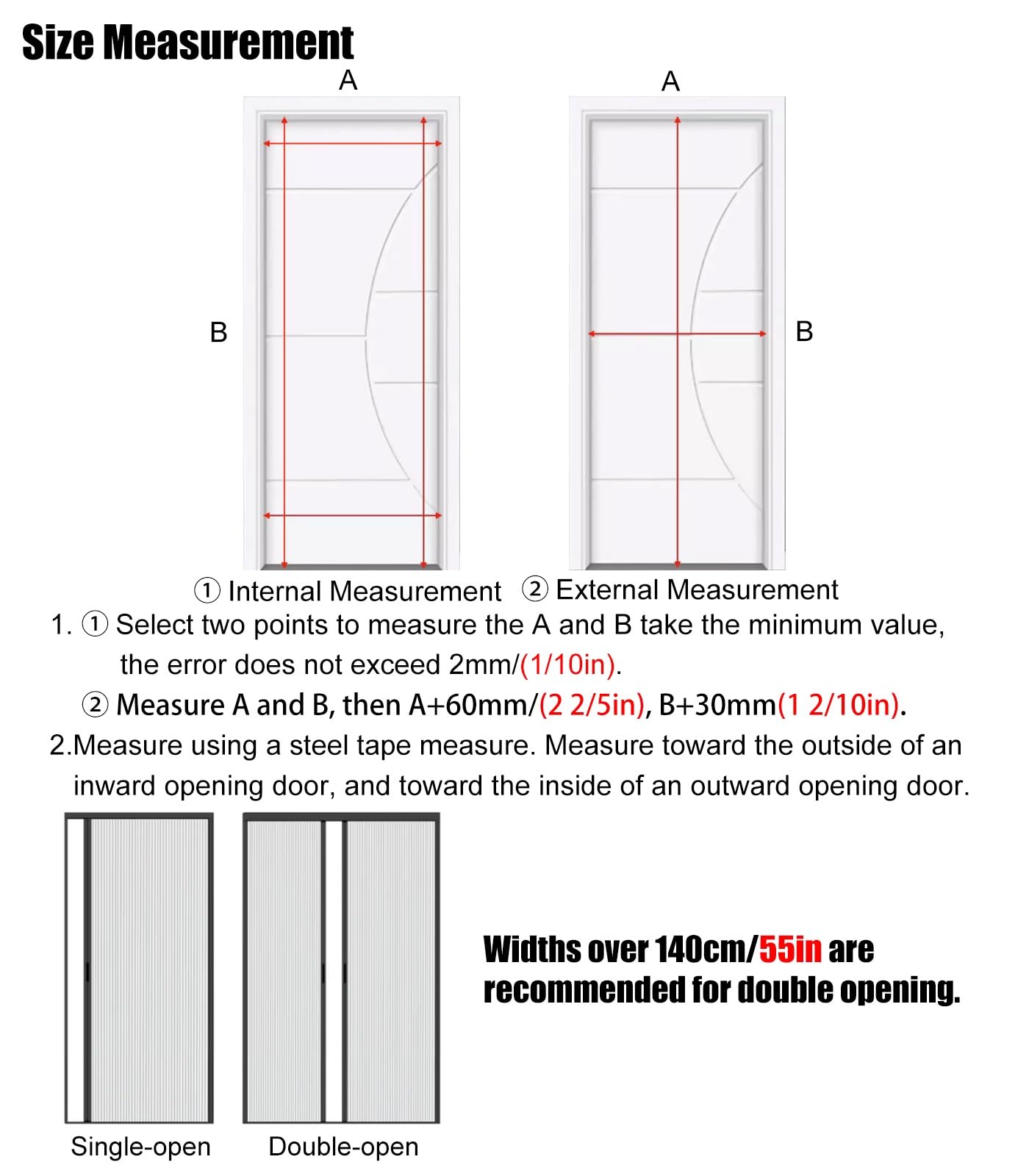 203 cm hohe Falttüren für Schlafzimmer, 76 101 127 152 177 203 cm breite, unsichtbare Falttür mit Wabenstruktur für Küchen-, Toiletten- und Speisekammertor, einziehbare Türen, innen weiß (86