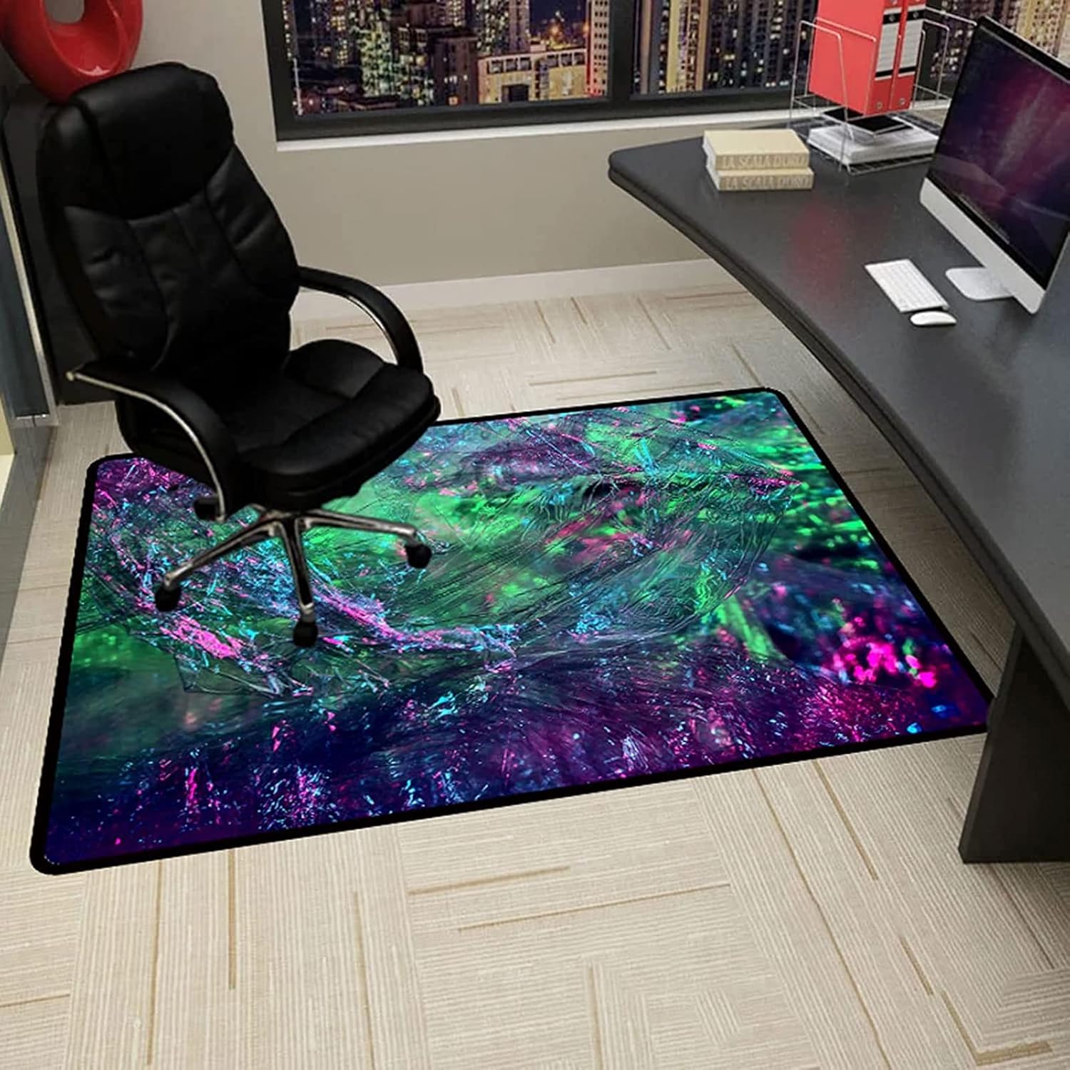 Office Chair Mat Hardwood Floor, MultiPurpose Protector Chair Carpet