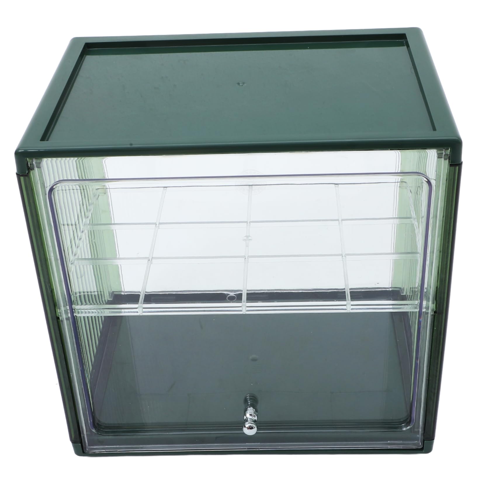 Contenedor para Almacenar Pan de Plástico Doble Capa Diseño Transparente y Gran Capacidad, Caja Apilable para Almacenamiento de Pan en Cocina o Hogar