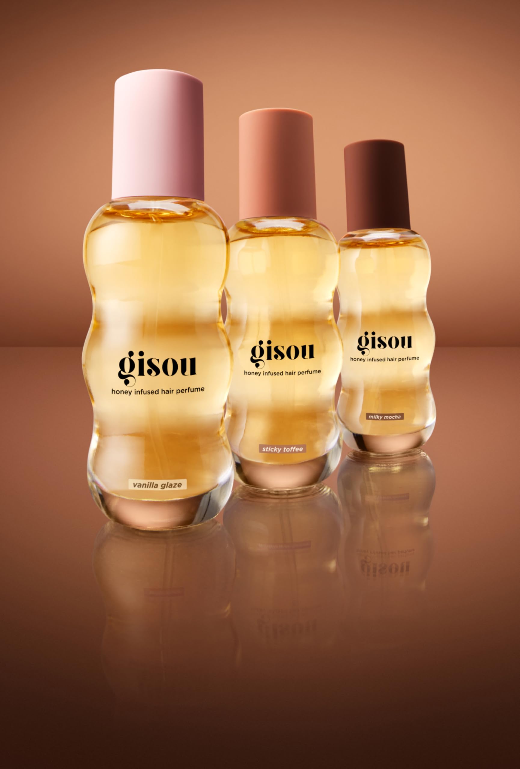 Gisou Honey Infused Hair Perfume Vanilla Glaze Parfum pour cheveux 15 ml