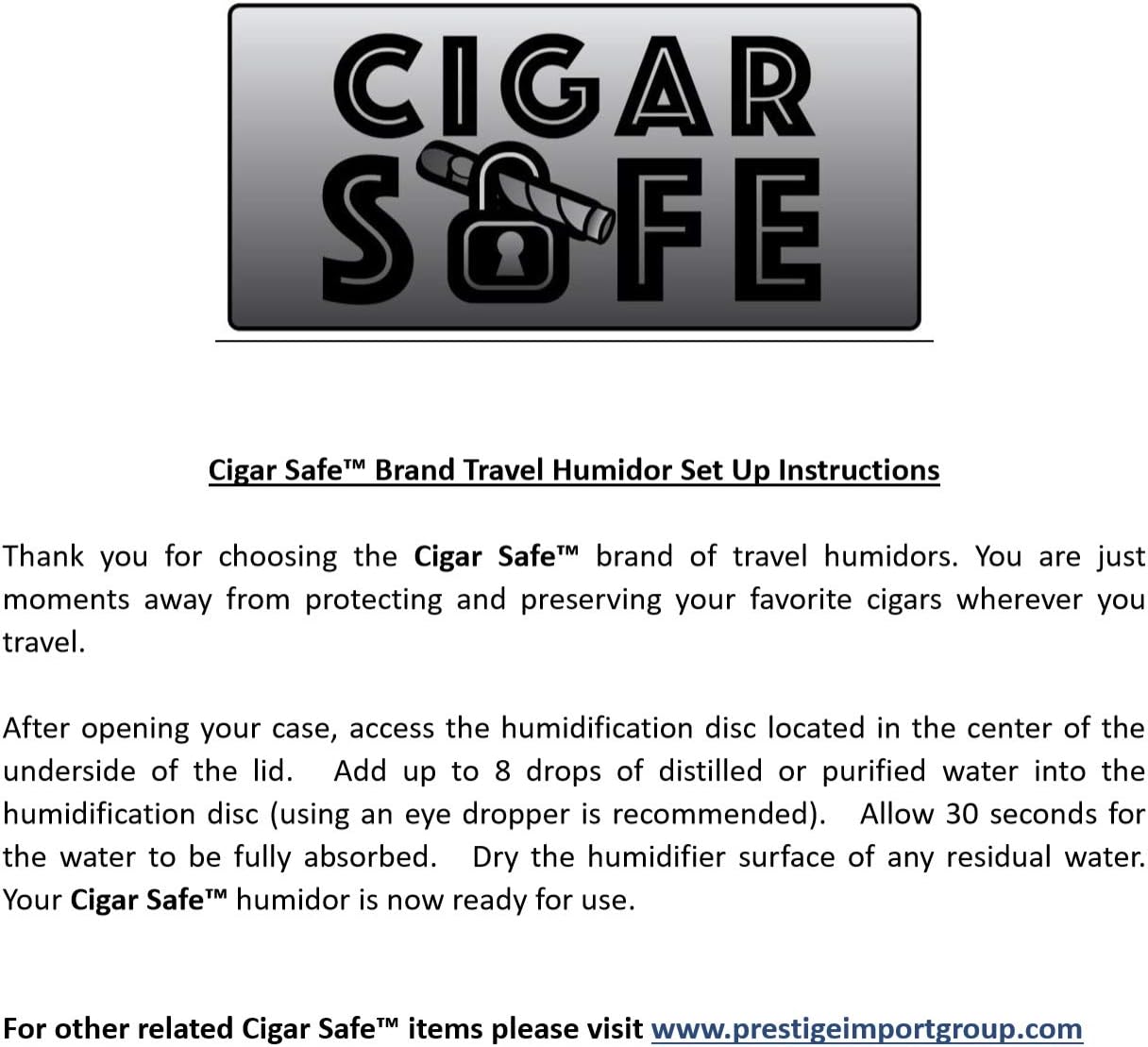 Prestige Import Group Cigar Safe Waterproof Travel Cigar Humidor Case - Holds up to 15 Cigars - Color: Camouflage