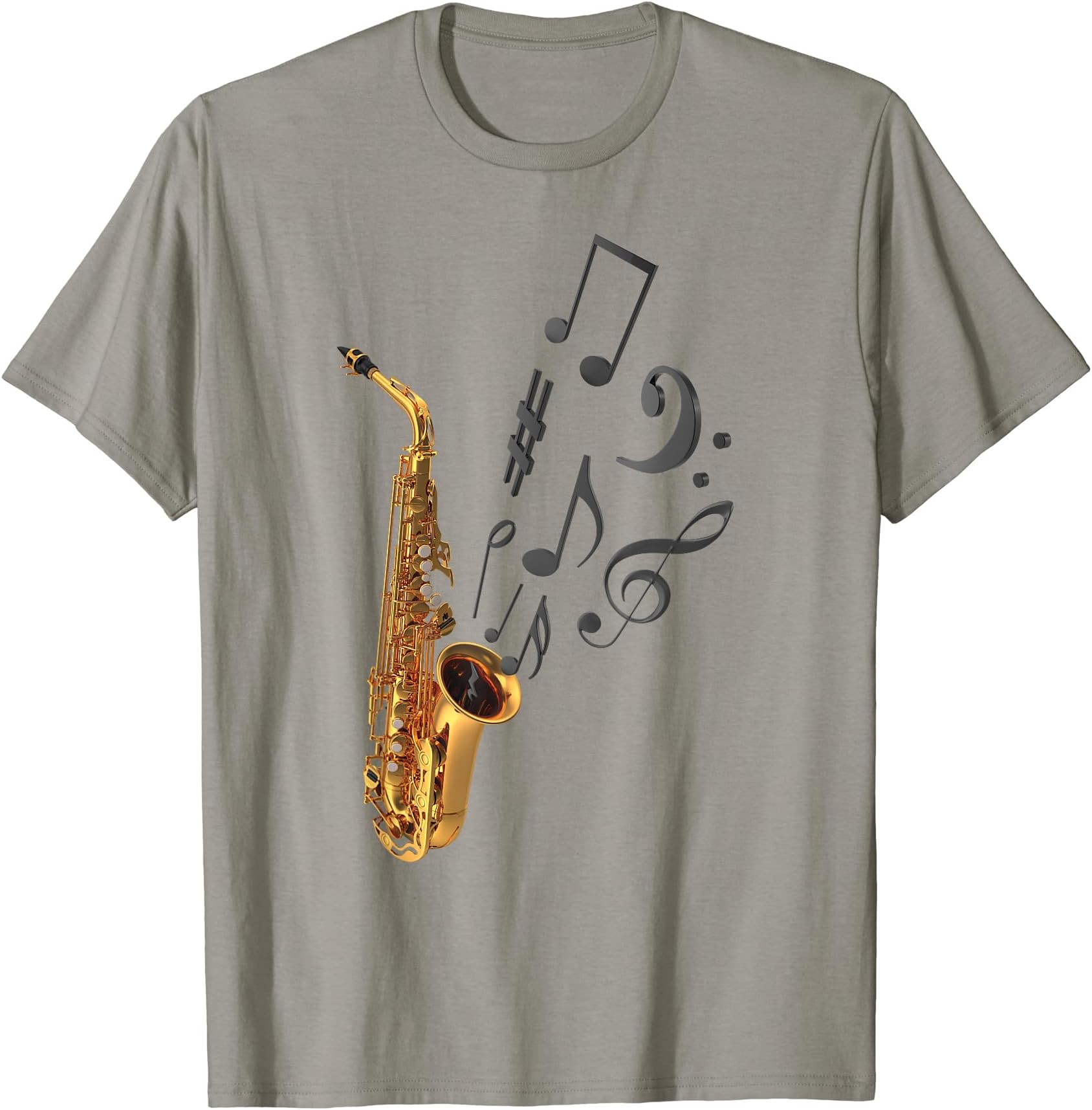 Saxophone Jazz Musical T-Shirt