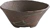 Japanese Cherry Blossom Tokoname Series Handmade Ceramic Rustic Tatara Style Bonsai Pot with Drain Hole 6.3 inches 160 mm, Made in Japan, Garden Planter, Decorative Vase, Ornamental Plant