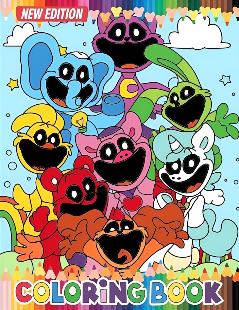 The Smiling Coloring Book: Explore, Imagine, and Color!