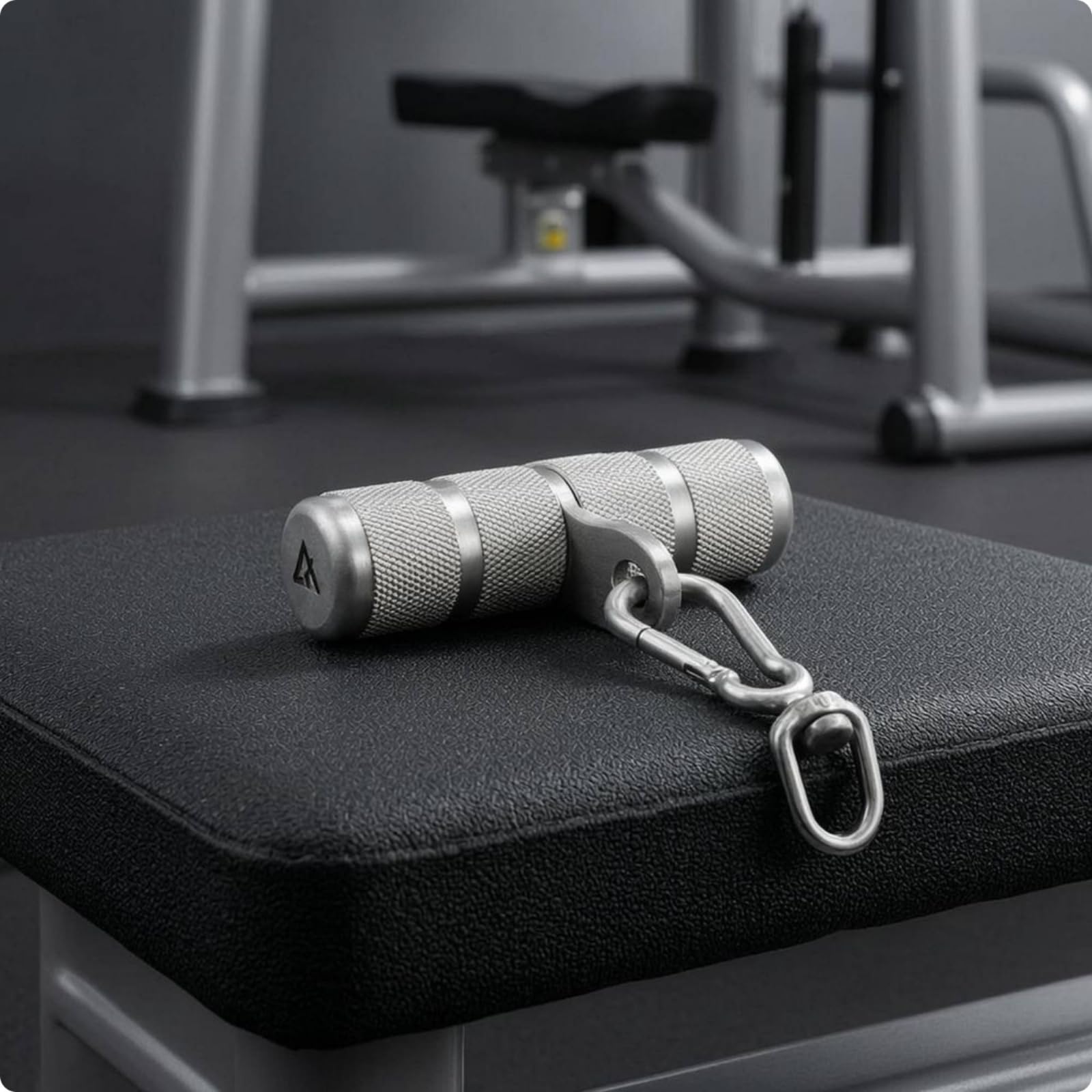 Maniglia per Attrezzi Fitness Maniglia Cavo Palestra Impugnatura Cilindrica Accessorio per Tirate Snodo Girevole in Acciaio Inox 304 Robusto Adatta a Allenamento Funzionale Palestra Casa