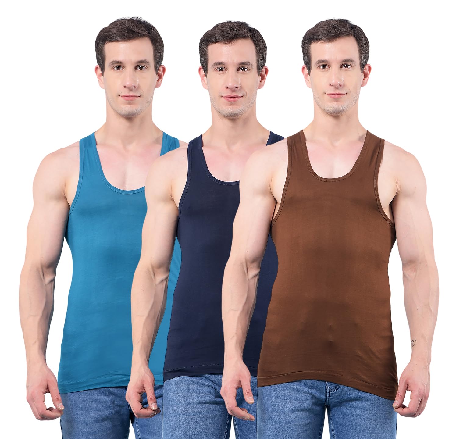 RKG Men's Assorted Pack of 3 Vest (MRVE-101-FNRN-Assorted-3)-picture-17