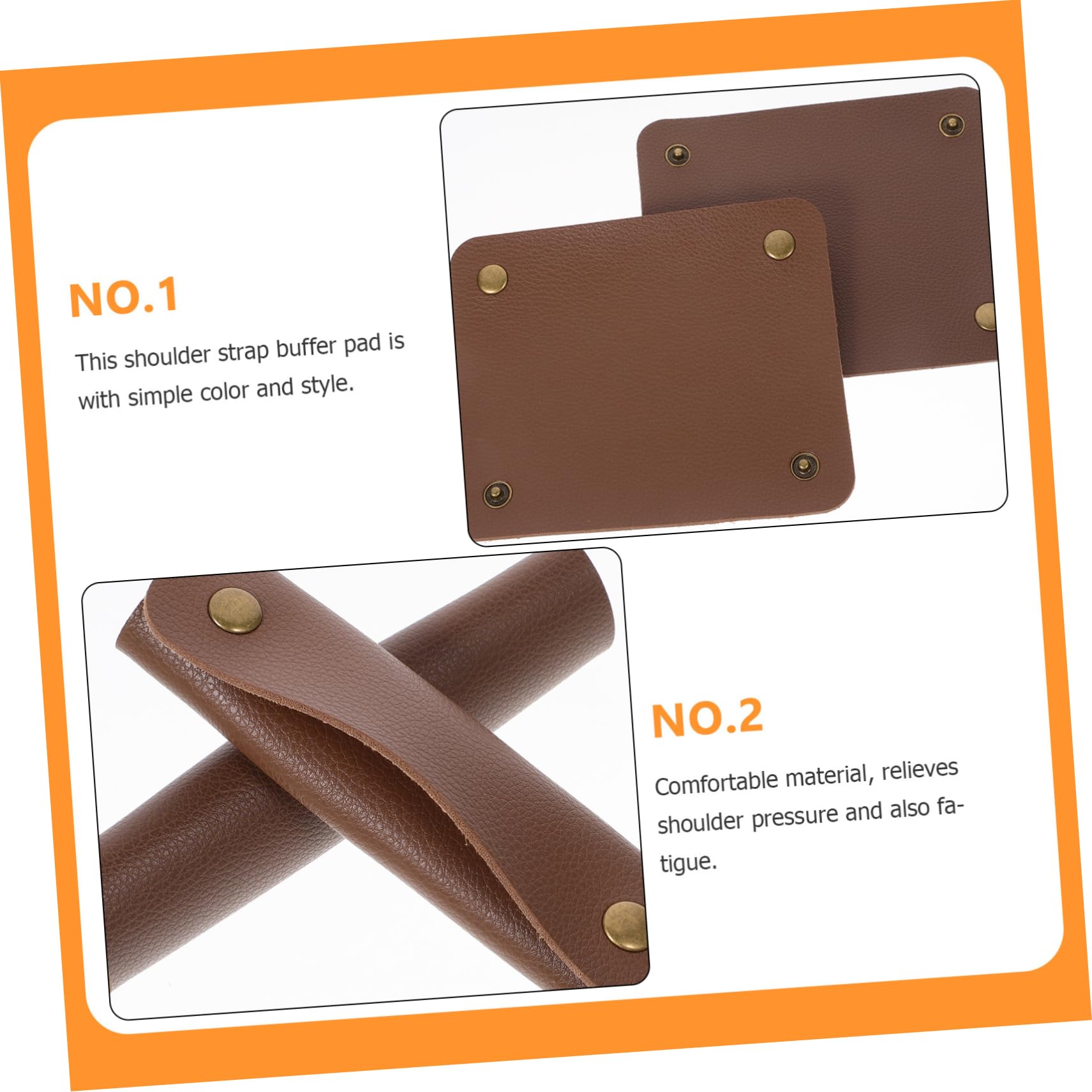 BESPORTBLE Correa De Mano para Equipaje Maleta Protectora De Equipaje Envoltura De Mango De Equipaje Canvas Bag Asas para Maletas Envolturas De Asa De Bolso Cuero PU 4 Piezas X 4