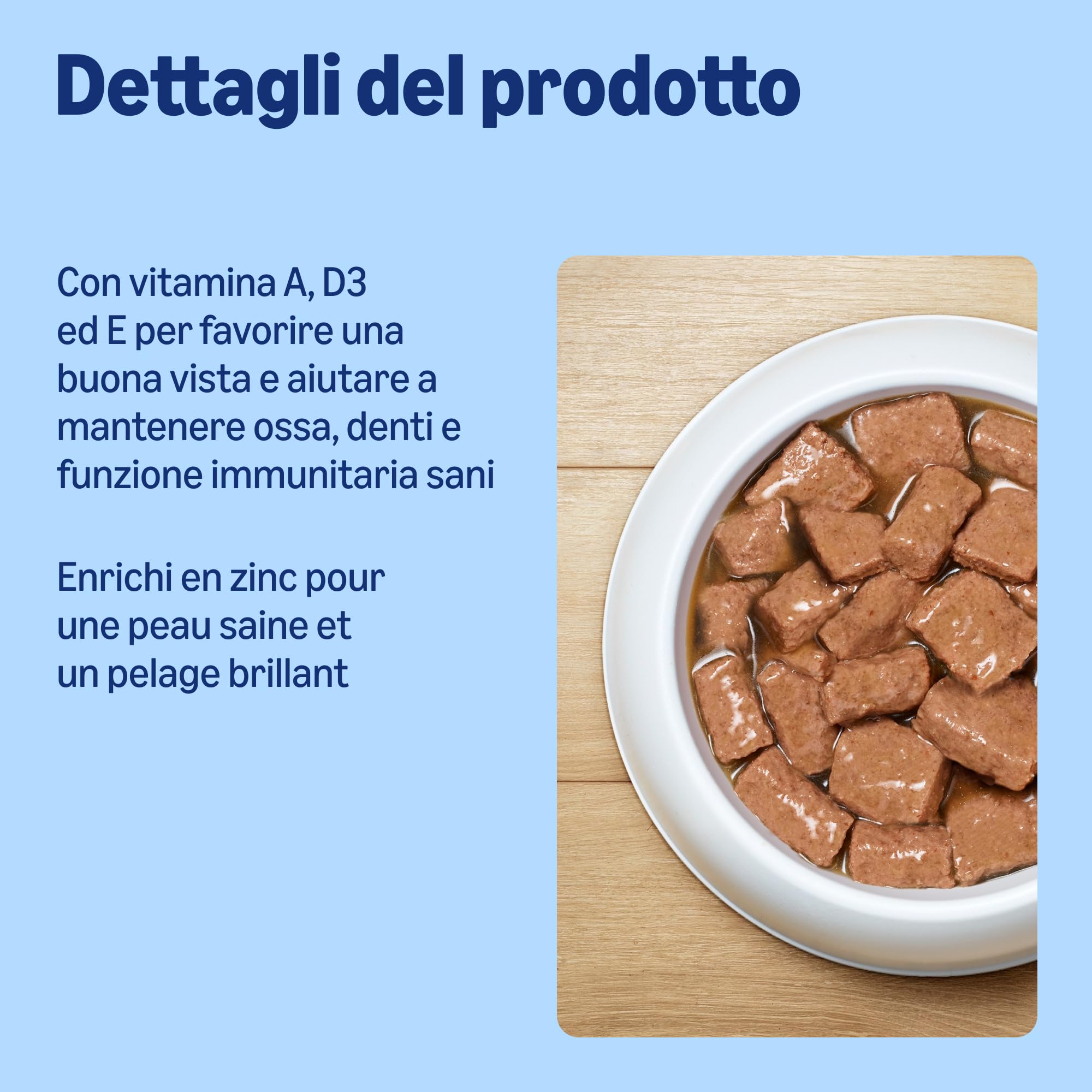 by Amazon, Cibo umido per cani, bocconcini di pollame in salsa, 1,24 kg