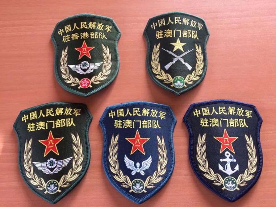 Amazon.co.jp: レア 官給品 中国人民解放軍香港マカオ駐留部隊章