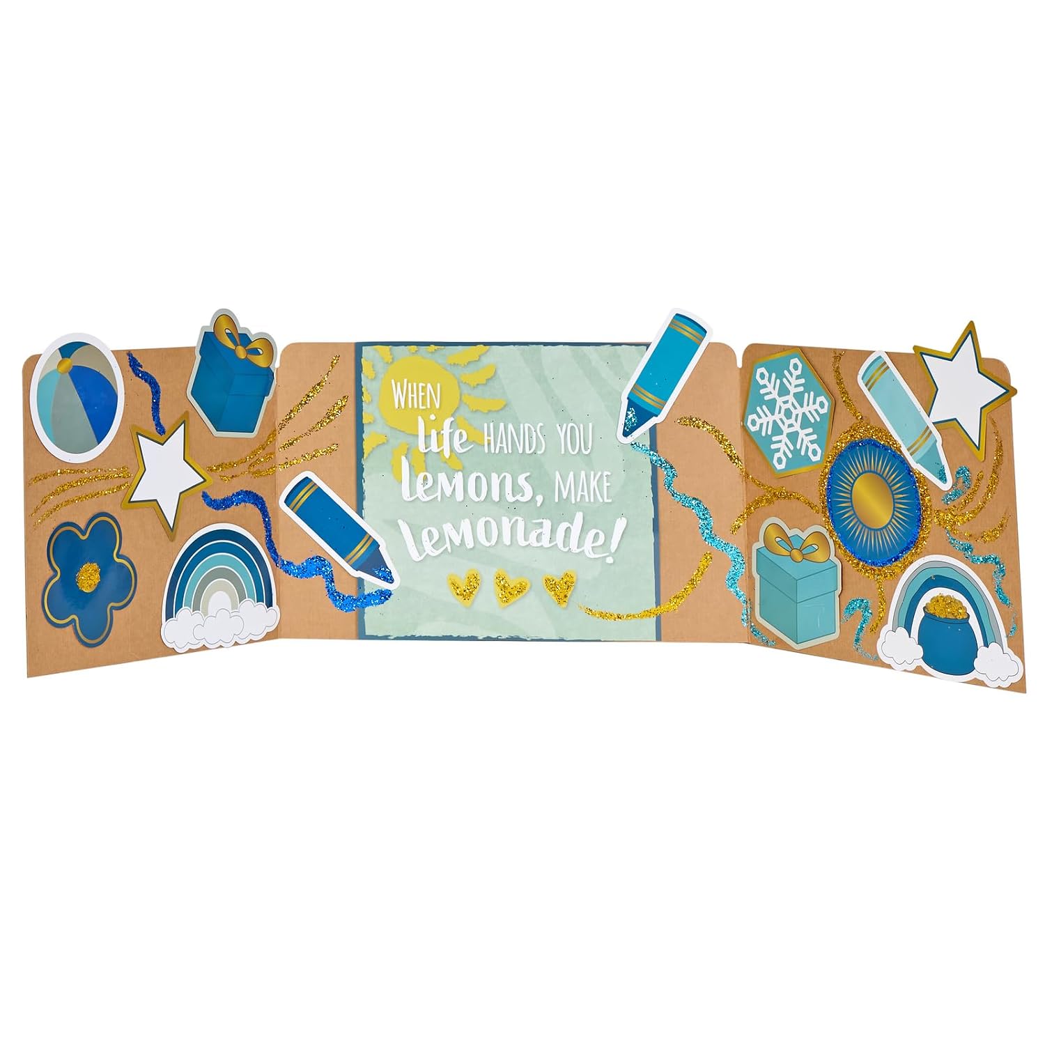 Really Good Stuff - 163200BL Standard Privacy Shields for Student Desks – Set of 12 - Matte - Study Carrel Reduces Distractions - Keep Eyes from Wandering During Tests, Blue with School Supplies Pattern