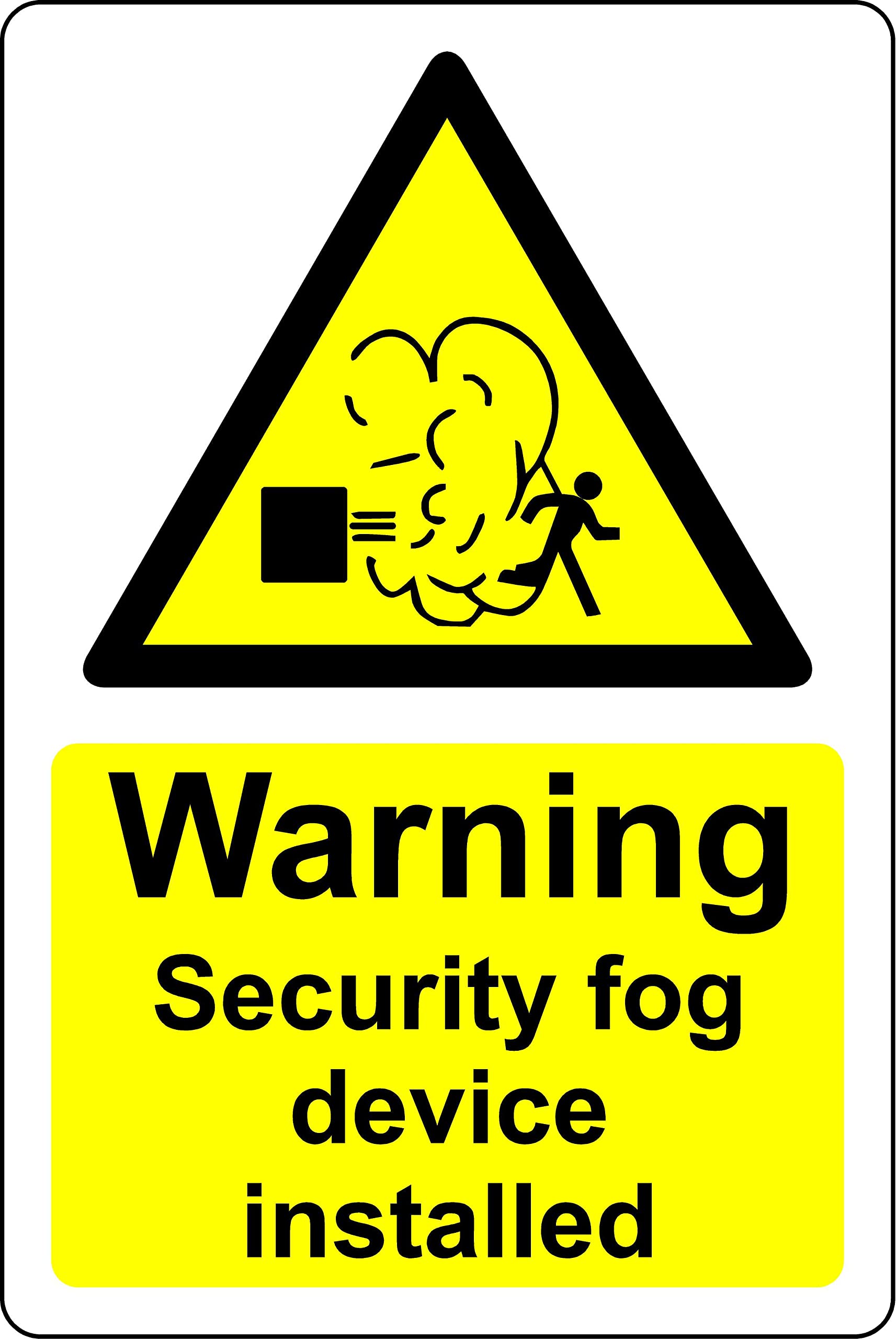 Plastic Tags - Warning Nailing Tools In Use Keep Clear Safety Sign