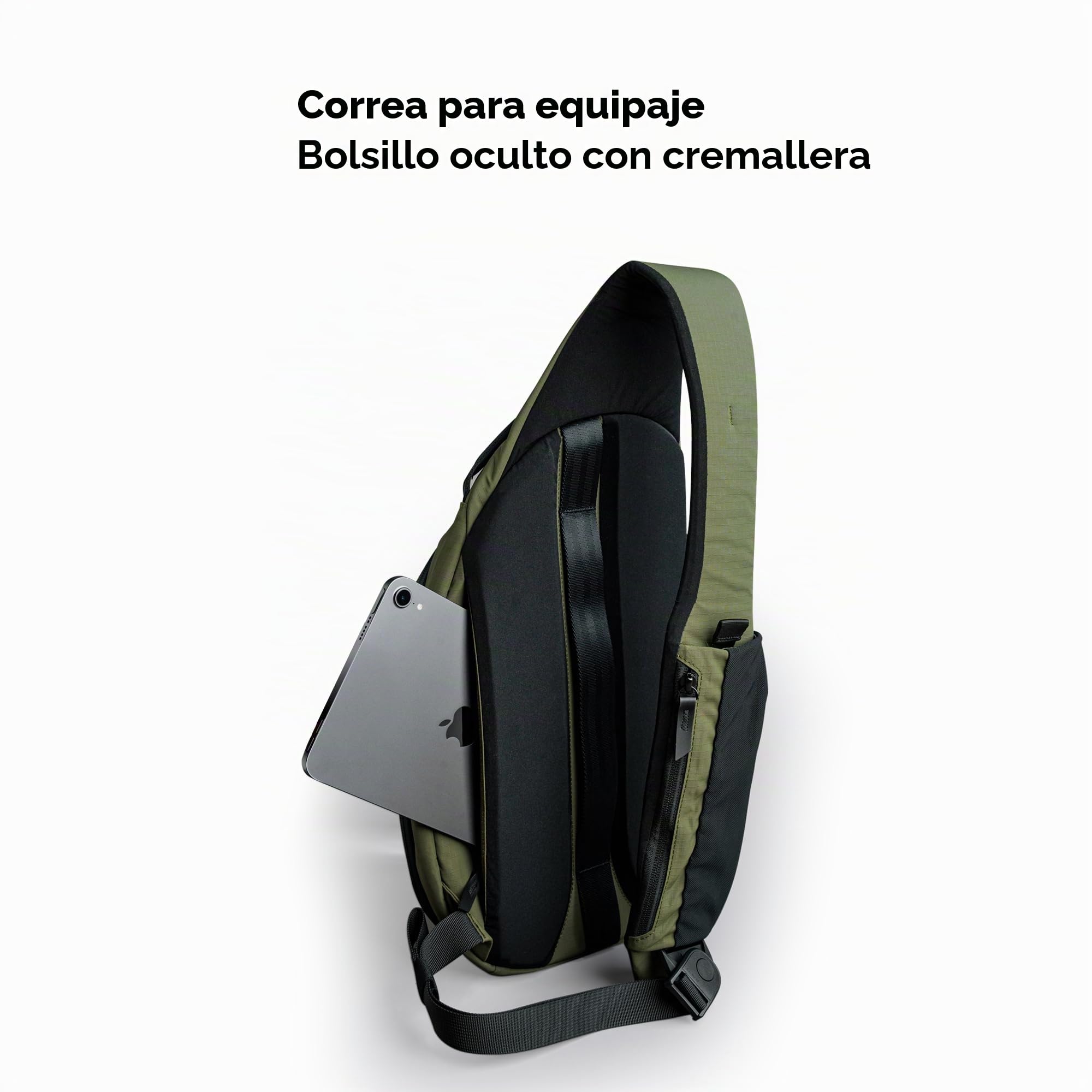 ALPAKA Metro Crossbody 7.5L – Bolso Bandolera Unisex | Compatible con tableta de 11", bolsillo para botella, teléfono y llavero, resistente al agua
