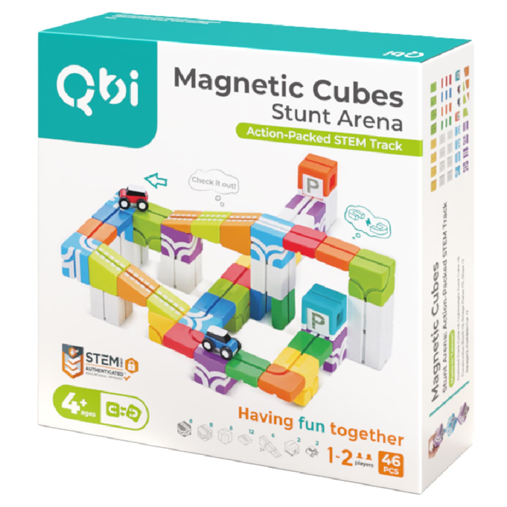 Amazon.com: QBI Magnetic Blocks STEM Toys for Kids Aged 4+ Year 