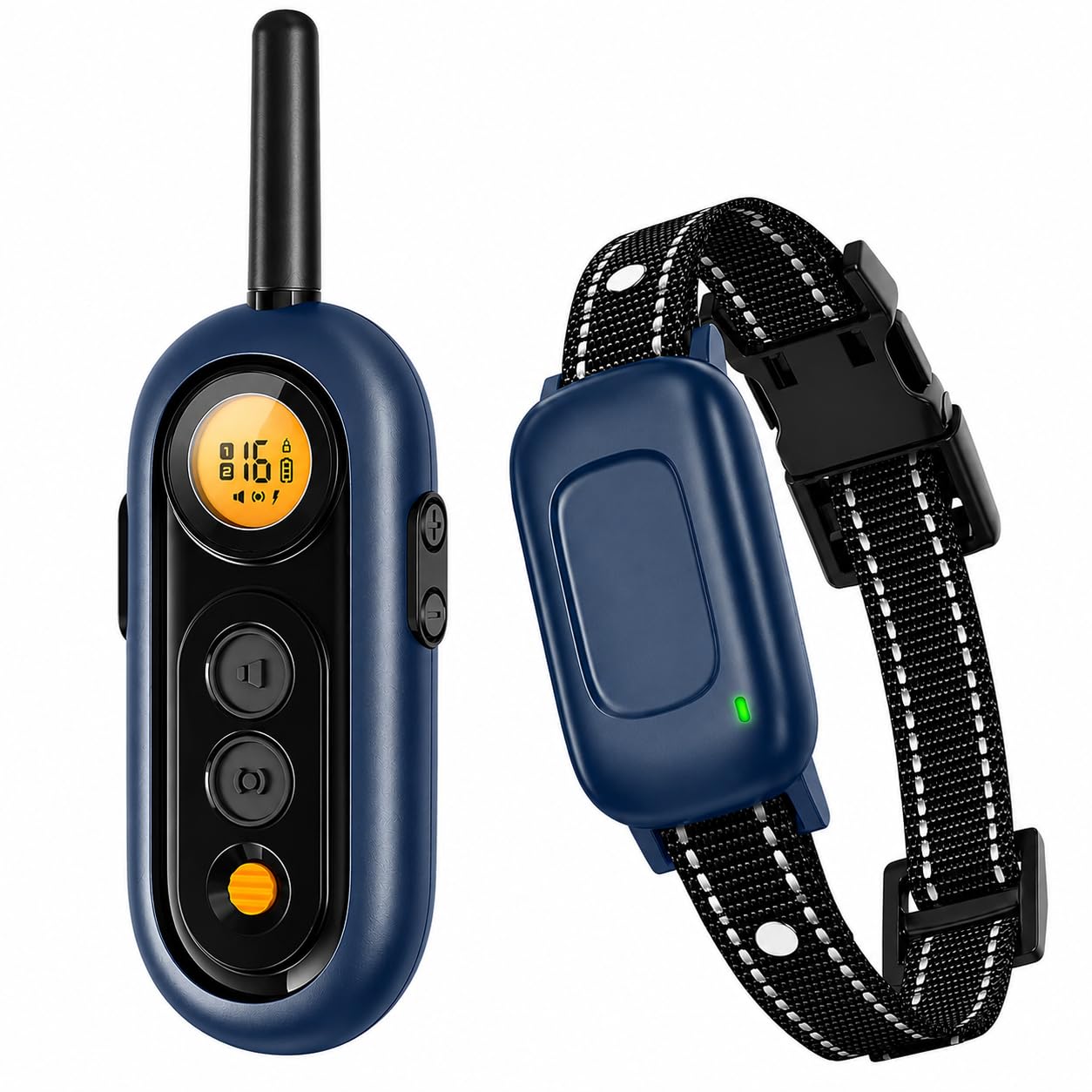 Collier Dressage Chien, Collier Anti-Aboiement étanche avec Télécommande | Rechargeable, Êtanche lPX7, 3 Modes (Bip, Vibration, Choc), pour Petite Taille de 100 livres Chiens de Taille Moyenne