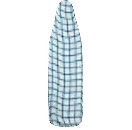 Miniatura 6 de Household Essentials Serie Deluxe Almohadilla de Fibra y Funda, Natural Natural,Crema,Flores azules,Rejilla azul,Multicolor,Azul,Cuadros