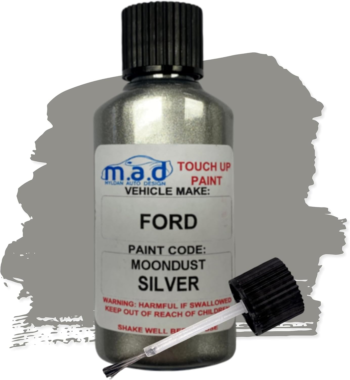 TOUCH UP PAINT FOR FORD MOONDUST SILVER PAINT TOUCH UP KIT 30ML FIESTA