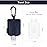 2nd Childhood Travel Hand Sanitizer Keychain - Small Refillable 2 oz Bottle with Clip-On Holder - Portable Sanitizer Case for Purse, Backpack, Gym Bag