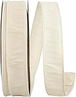 Vista 42 de Reliant Ribbon 92975W-056-10F Dupioni Supreme - Listón con borde de alambre, 4 pulgadas x 10 yardas, color menta