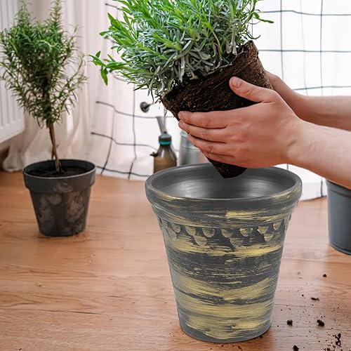 Miniatura 3 de EXCEART Decoración para el hogar, maceta para plantas para el hogar, suculentas, maceta, cactus maceta, macetas para plantas, maceta en forma de
