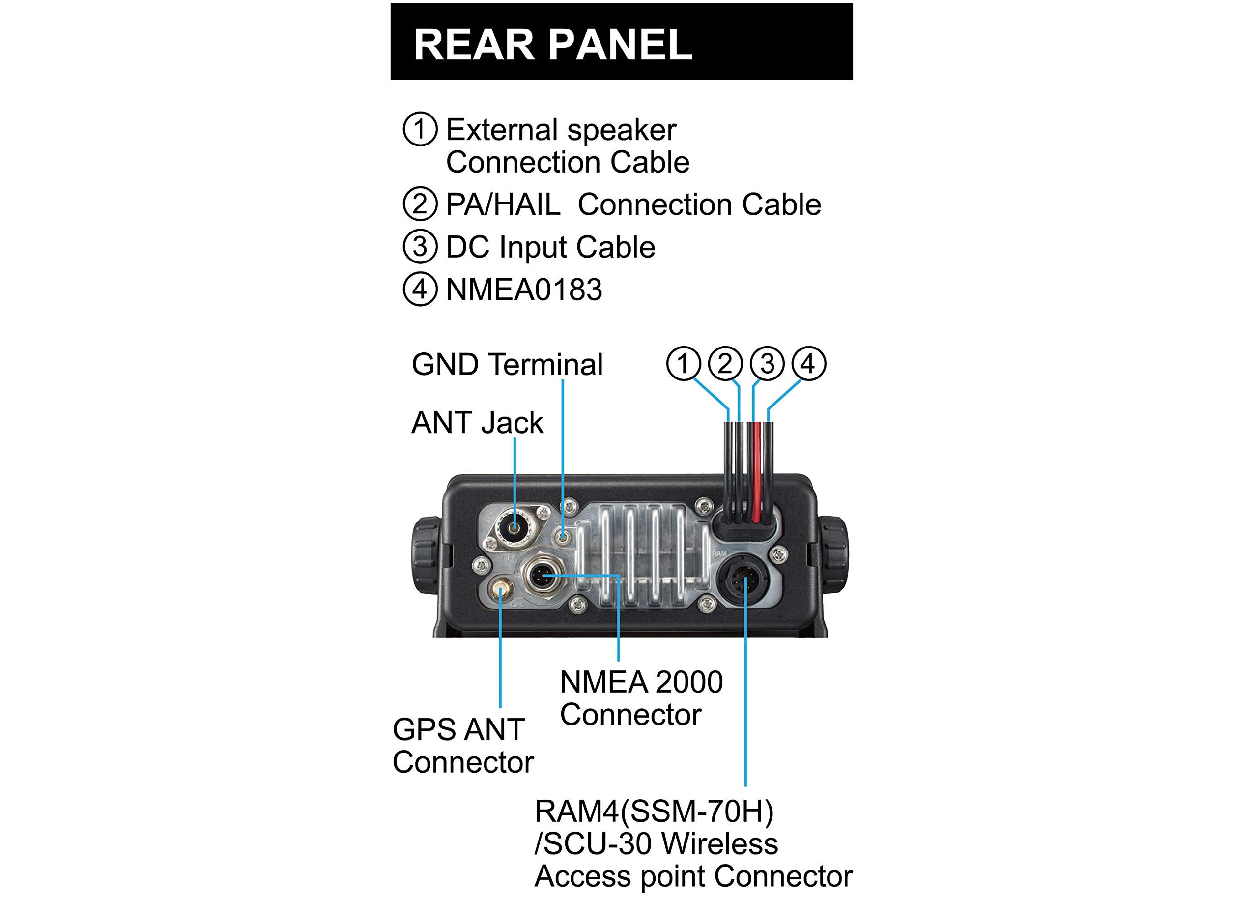 Standard Horizon GX2400GPS/E VHF con AIS e GPS