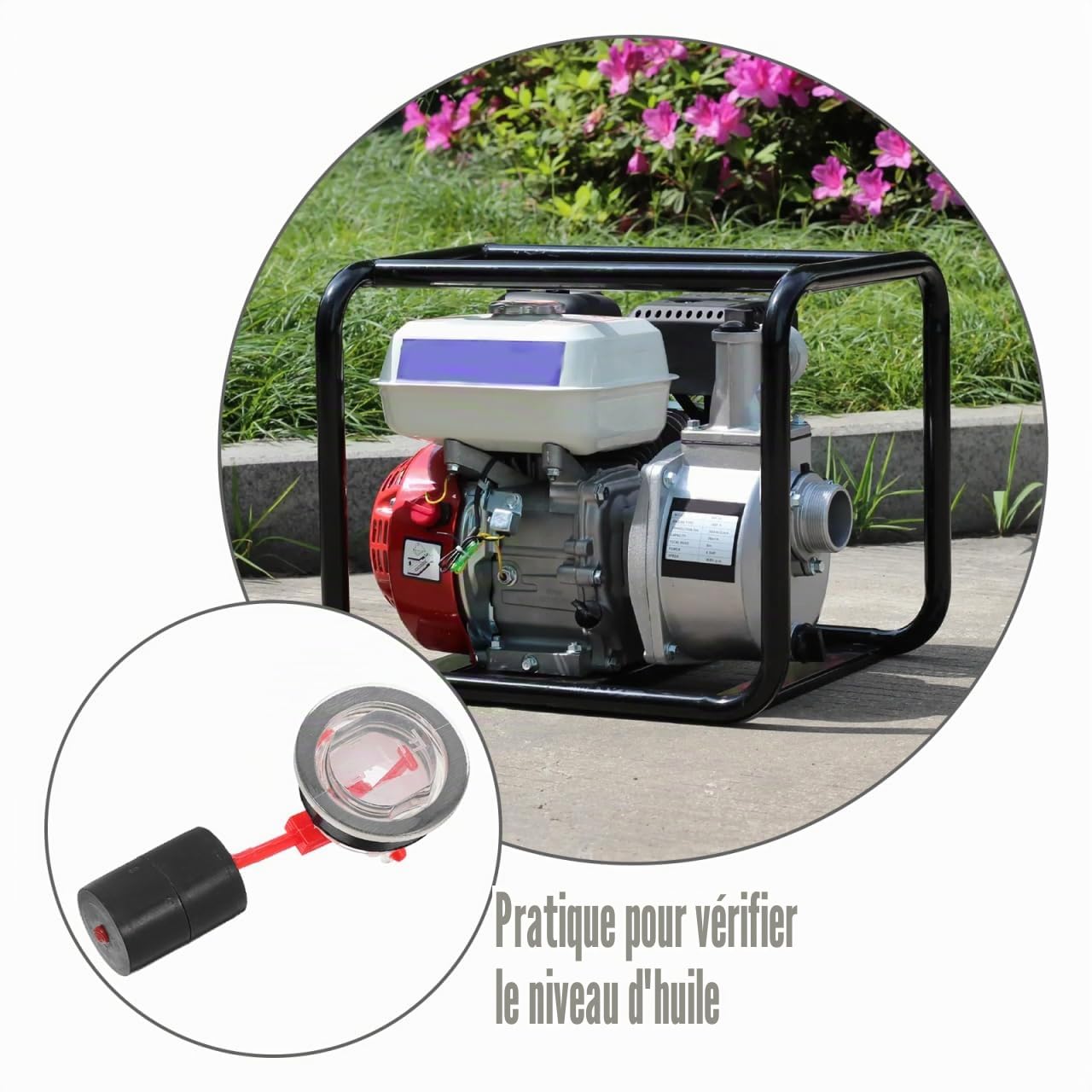 SUPVOX Lot De 2 Jauges De Niveau De Carburant Pour Générateurs 1-8 Kw Indicateurs Avec Tige Flottante Cylindrique Pour Remplacement Précis
