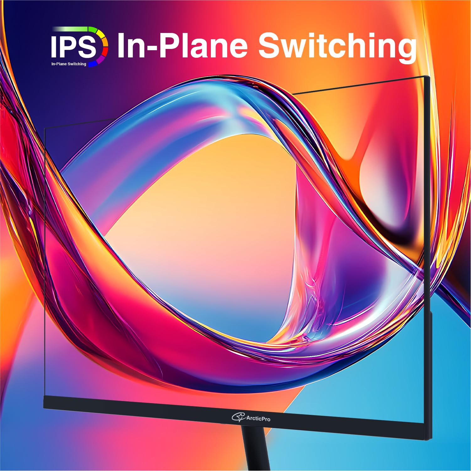 ArcticPro 22 inch 144Hz 100Hz Monitor, Full HD (1920 x 1080p) Computer Monitor, 105% sRGB, 3000:1 Contrast, 3-Sided Frameless, Ultra Slim, VESA, LowBlue Mode, Tilt Adjust, HDMI *1, VGA*1: 24 inch 24" 144Hz FHD IPS