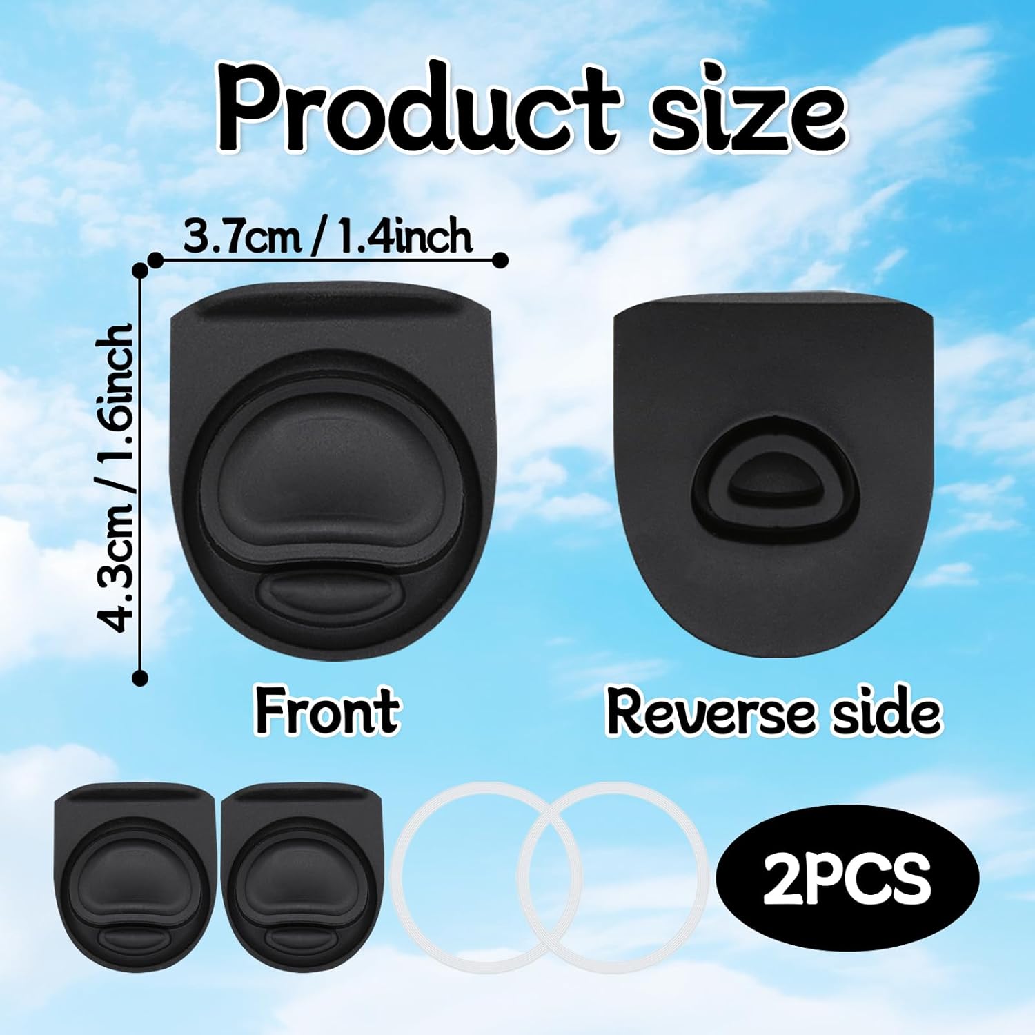 2 Sets Replacement Lid Rubber Seal Stopper and O Ring Gasket Compatible with Owala FreeSip 24 32 oz,Water Bottle Top Insert Cap Parts for Owala 16/19/24/25/32/40oz Mouthpiece Accessories HH6