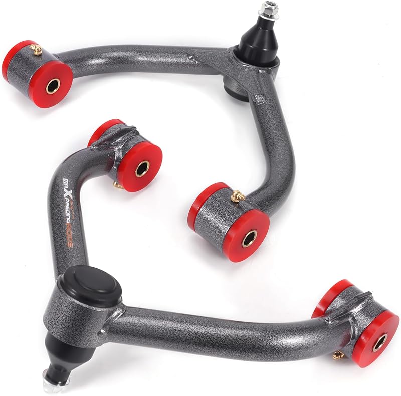 Kit de braços de controle superiores dianteiros maXpeedingrods EN27BI para Silverado 2500/3500 HD 2011–2019 – 2 unidades