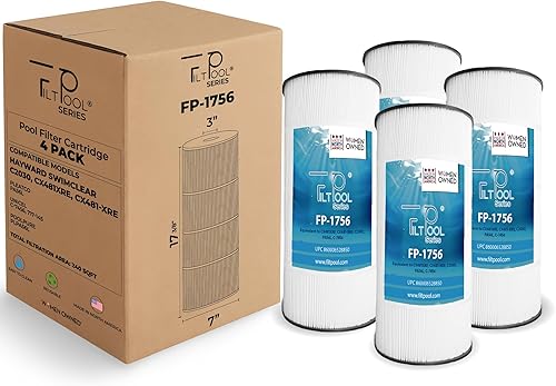 Miniatura 10 de FP-1975 - Cartucho de filtro de piscina - Filtro de piscina para Hayward C3020, C3030, C3025, CX580XRE, CX580-XRE, PA81, Unicel C-7483, Filbur