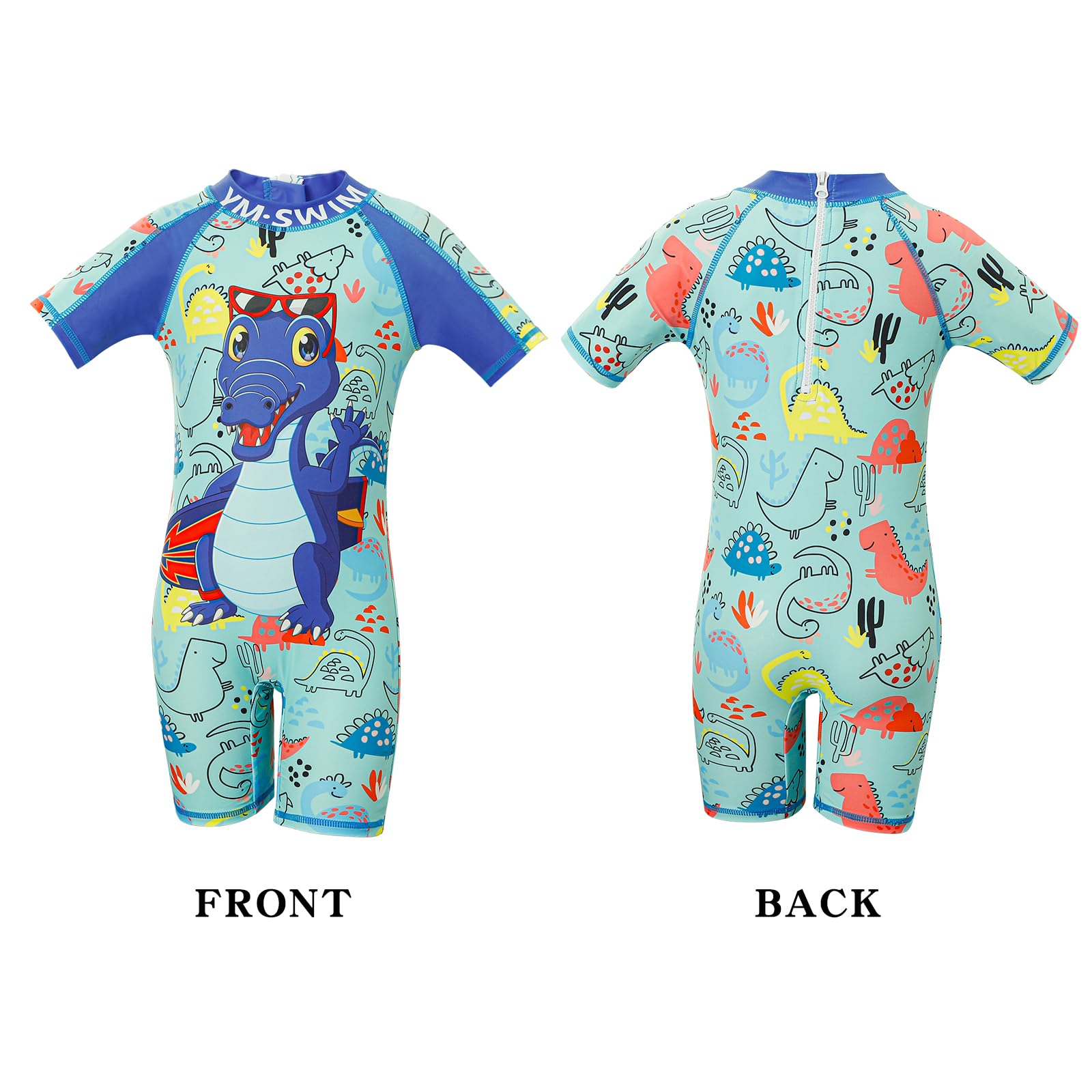 1-7 Años Traje de Baño Bebe Niño Niña Manga Larga UV Ropa de Baño con Gorro Protección Solares