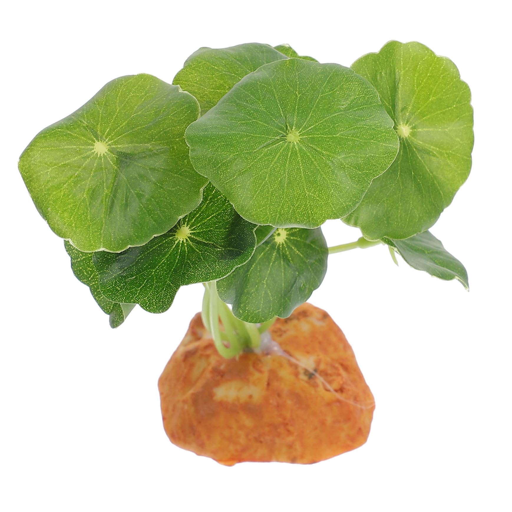 GALPADA Reptile Fake Plant Ornament Lifelike Simulated Grass for Terrarium and Aquarium Decor Pet Material Easy Installation for Bearded Dragons Lizards and Snakes