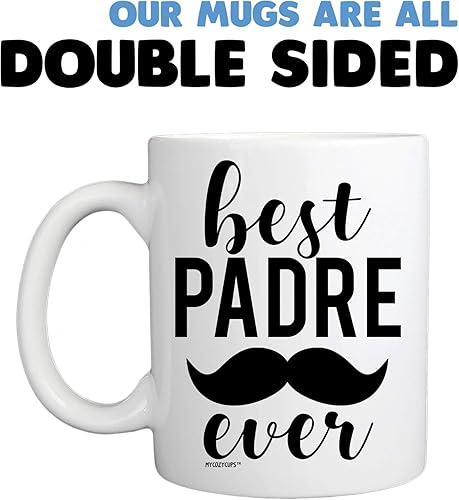 Miniatura 6 de Taza del Día del Padre para papá – Taza de café «Best Padre Ever» – Taza de café hispana latina de 11 oz para Papi, Día de los Padres – Taza de Café
